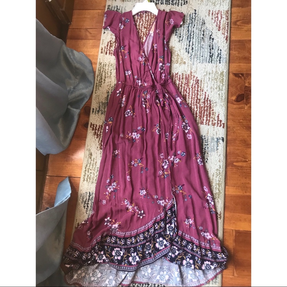 Floral maxi dress